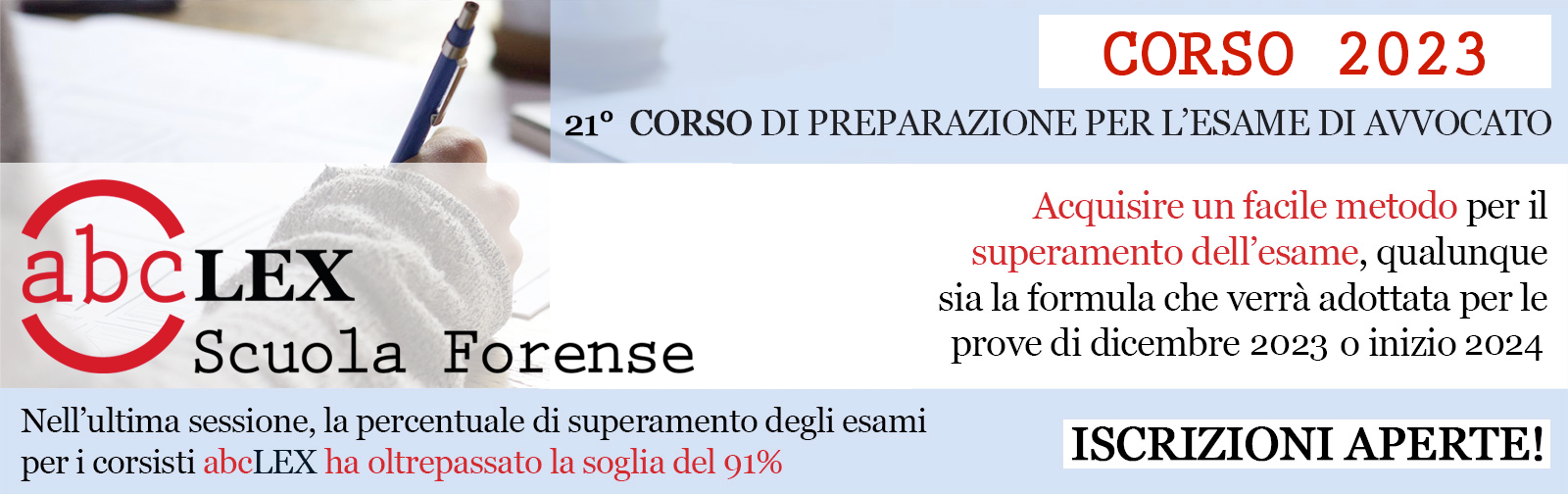         abcLEX Scuola Forense - Corso 2023