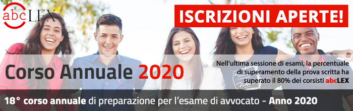 Corso Annuale 2020 Corso Annuale 2020