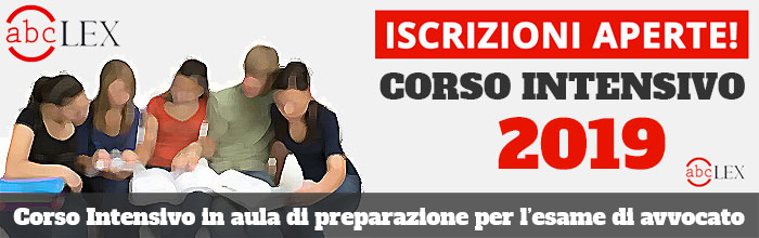 Corso Intensivo 2019 Corso Intensivo 2019