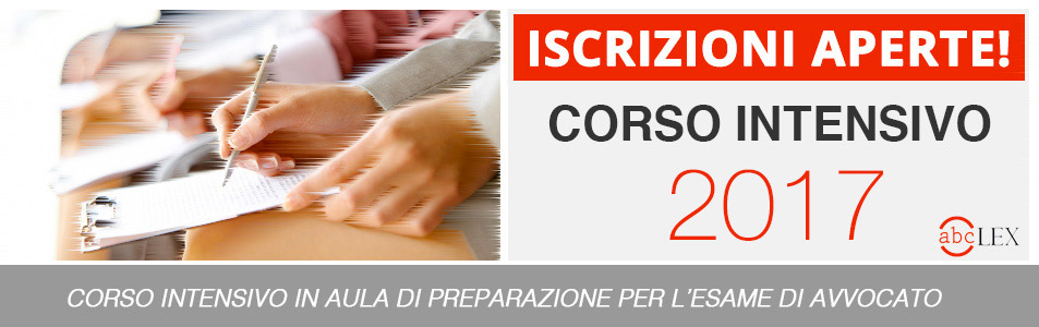 Corso Intensivo 2017 Corso Intensivo 2017
